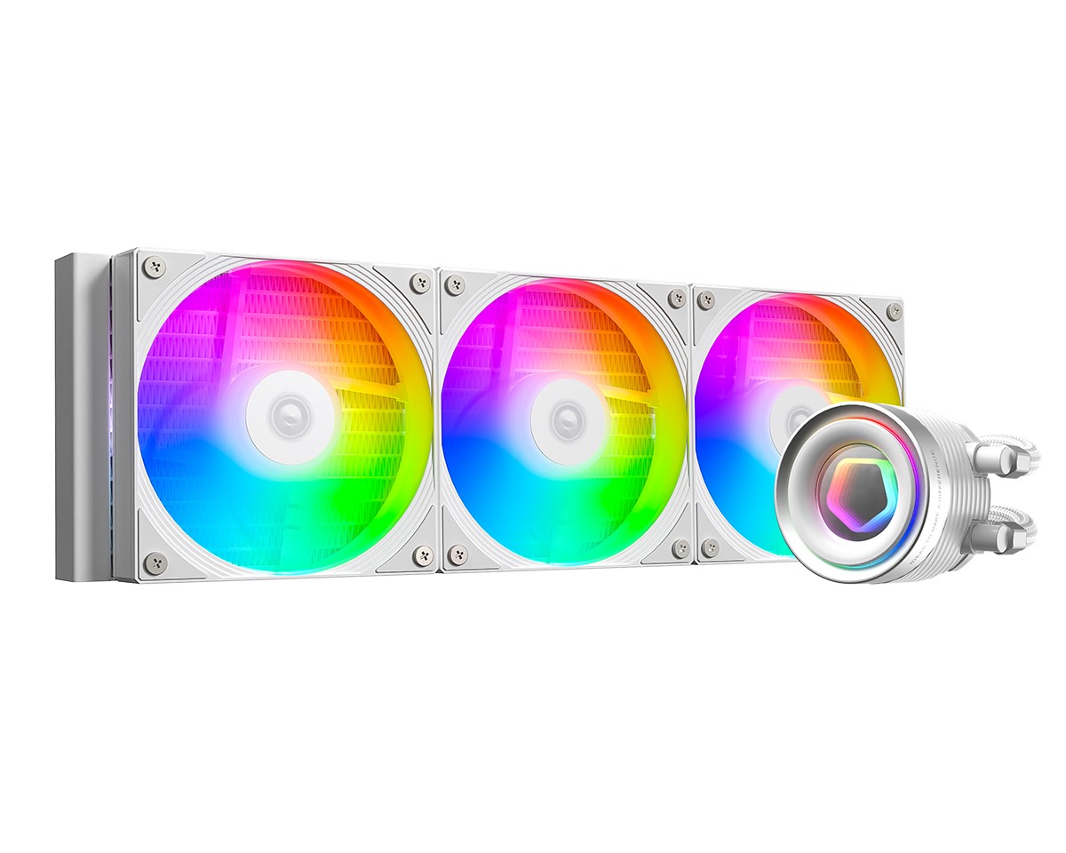 Система водяного охлаждения ID-Cooling FX360 INF White