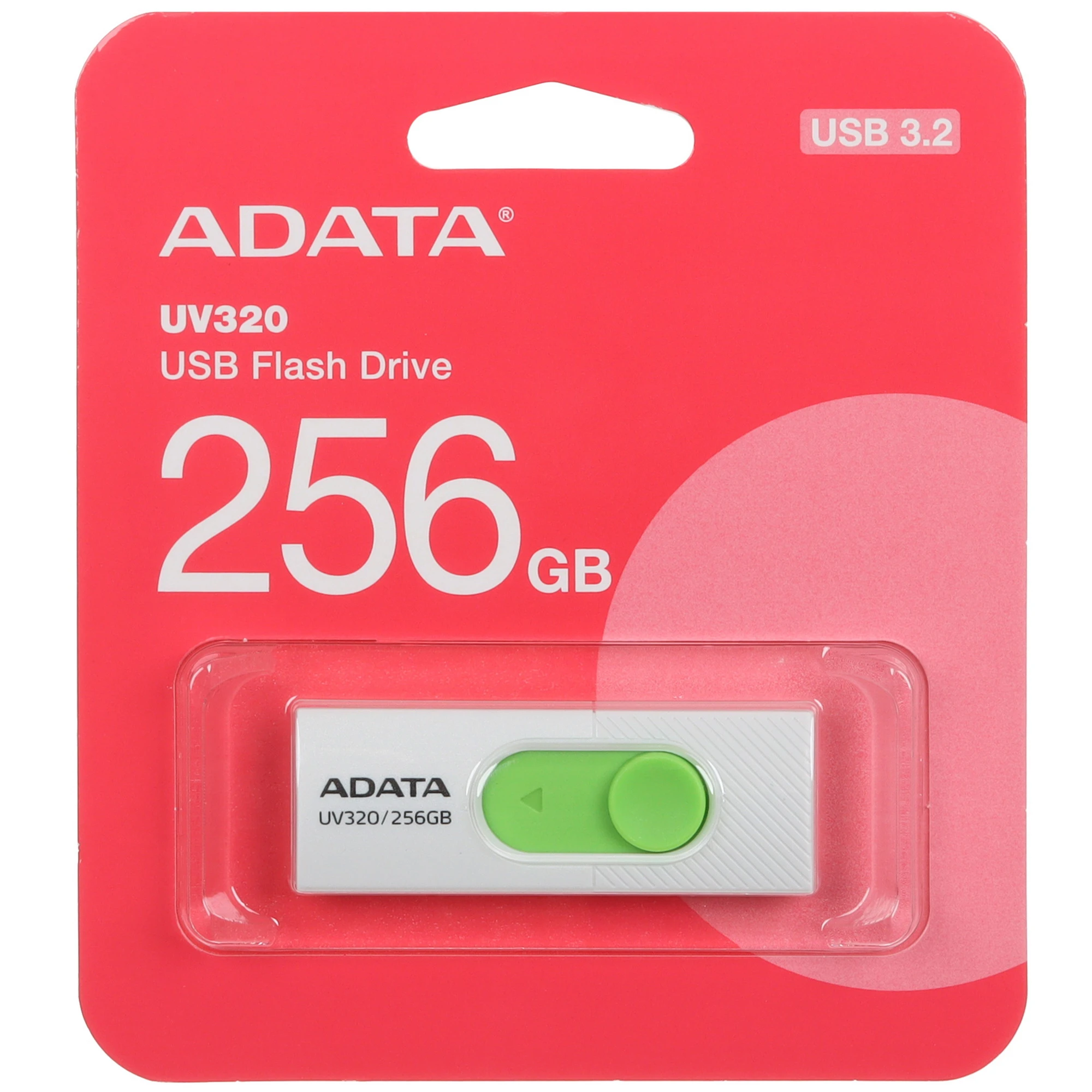 Usb flash disk 256Gb ADATA UV320 (AUV320-256G-RWHGN)