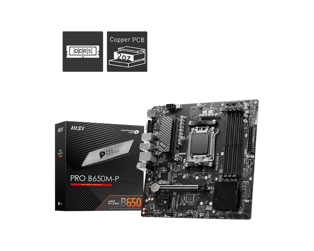 Материнская плата MSI PRO B650M-P