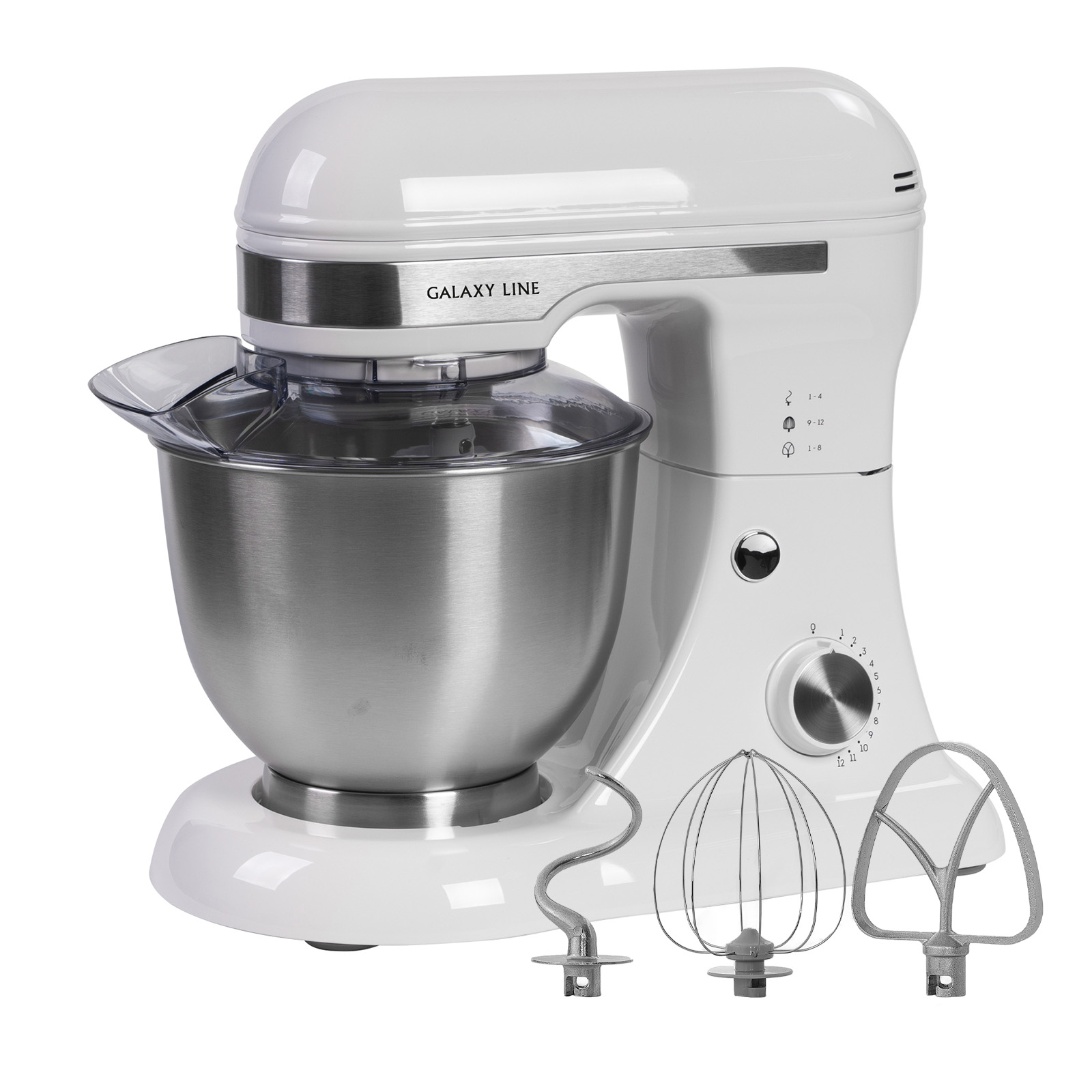 Планетарный миксер Galaxy Line GL2230 (белый)