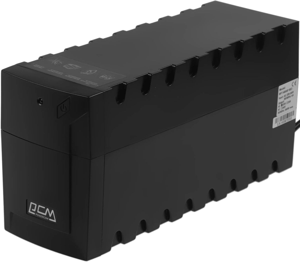 Источник бесперебойного питания 600VA PowerCom RPT-600AP SE2