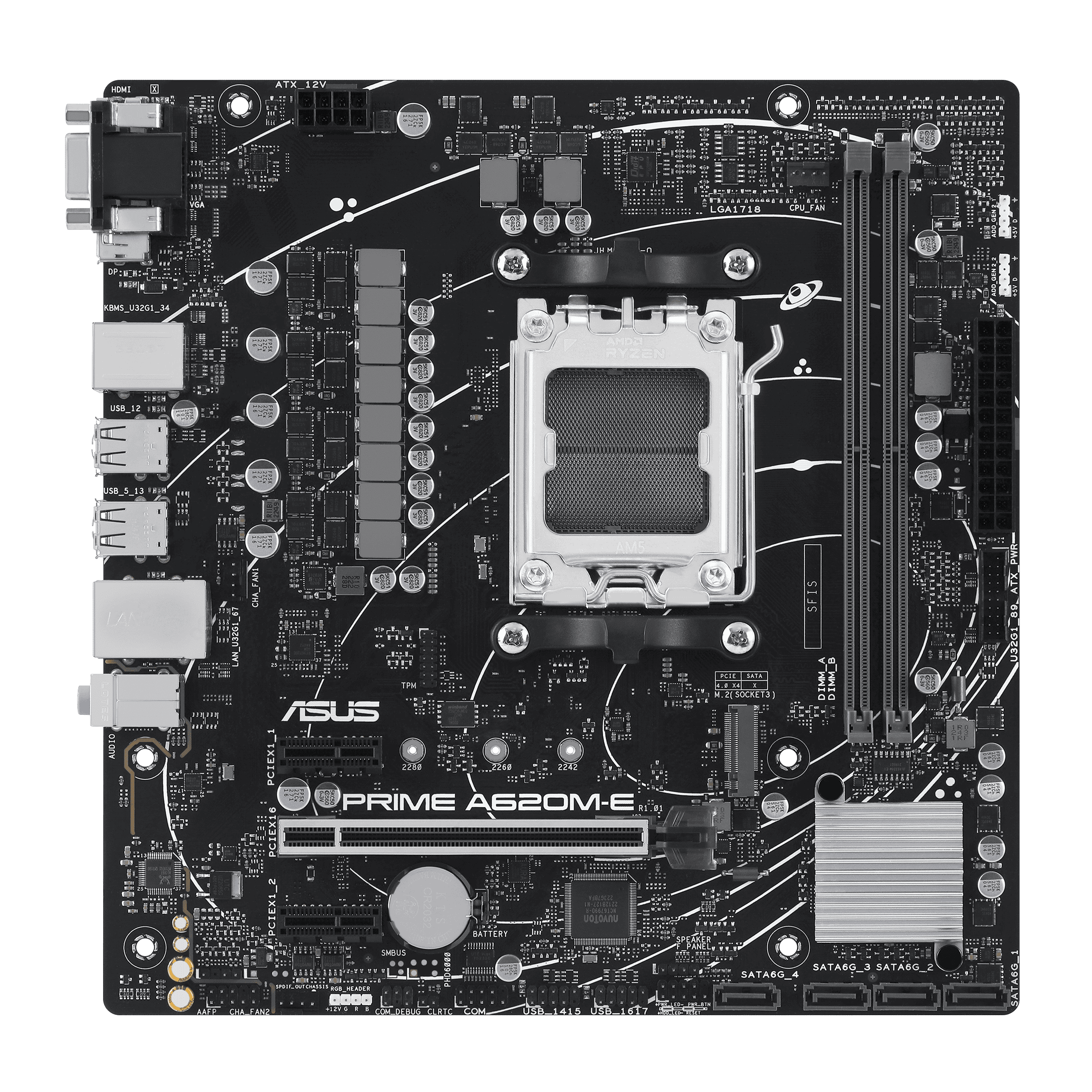 Материнская плата Asus PRIME A620M-E-CSM
