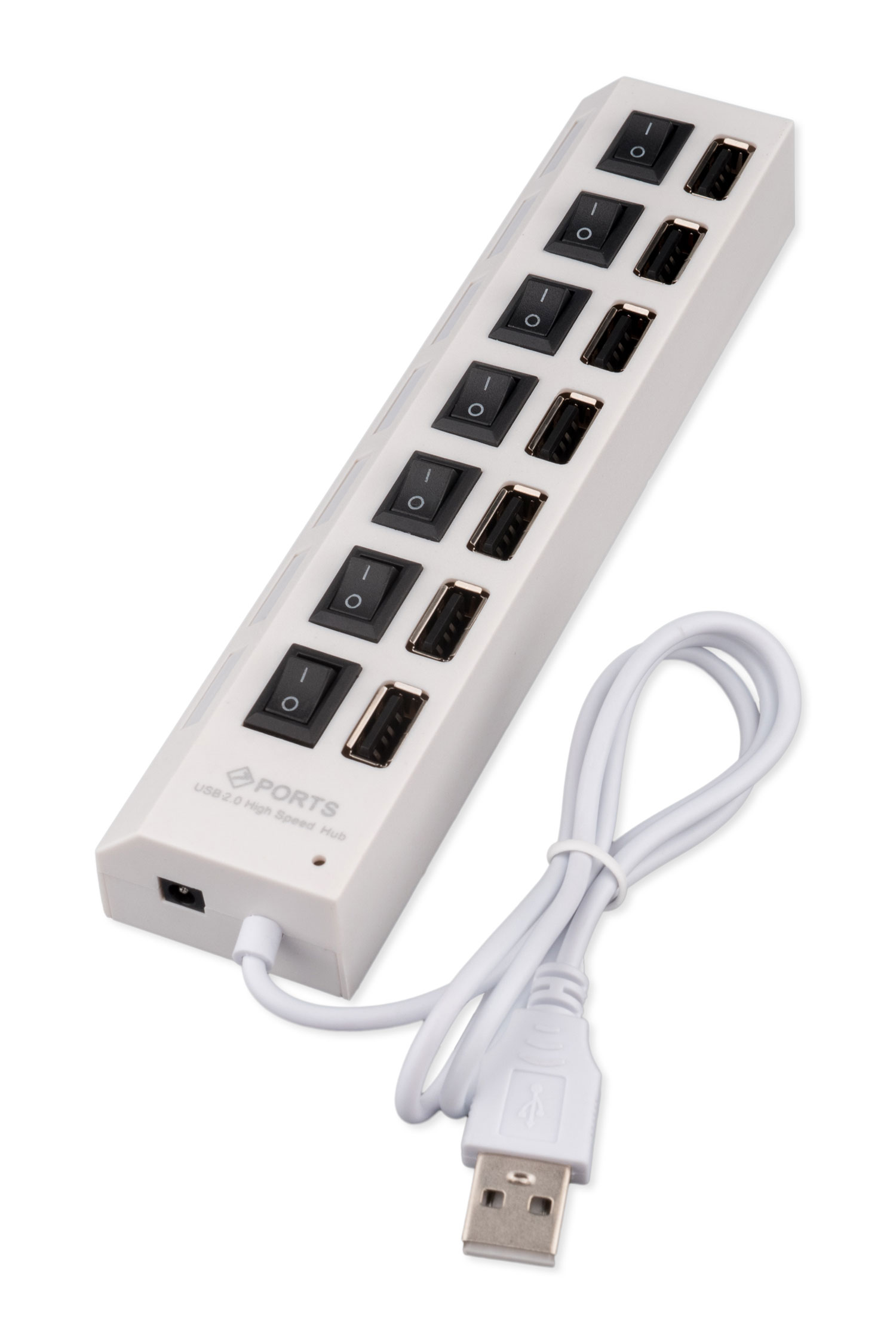 Разветвитель USB Gembird UHB-U2P7-01W