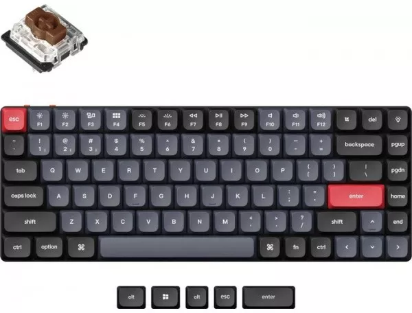 Клавиатура Keychron K3 Pro RGB (K3P-H3-RU) (Gateron Low Profile Brown)