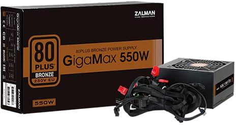 Блок питания 550W Zalman GigaMax (GVII) (ZM550-GVII)