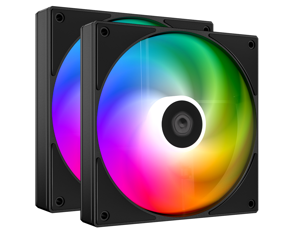 Набор вентиляторов ID-Cooling AS-140-ARGB-K Duet