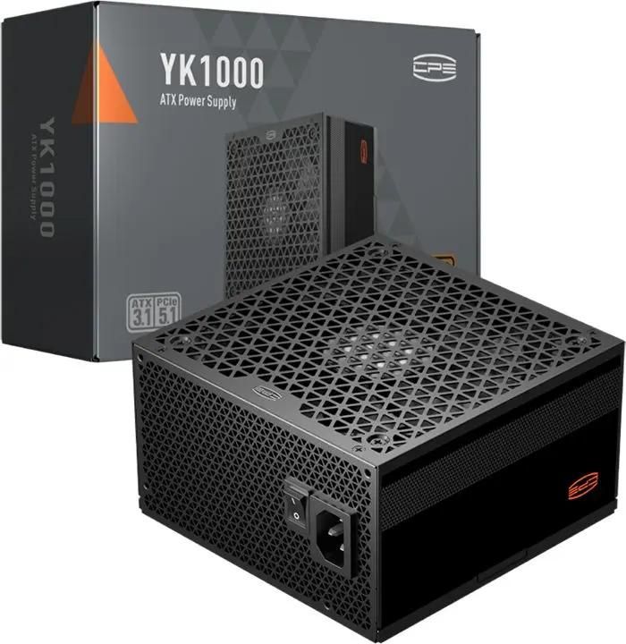 Блок питания 1000W PCCooler YK1000 (P5-YK1000-B1HWBK1-EU)