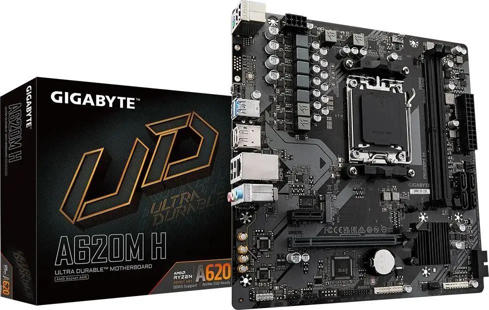 Материнская плата Gigabyte A620M H (rev. 2.2)