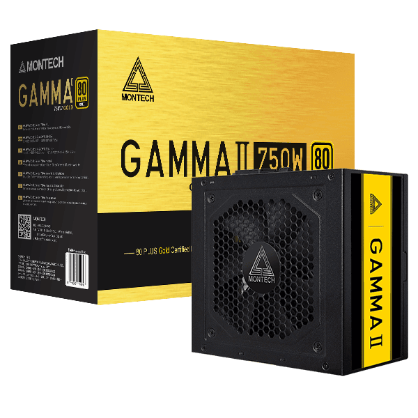 Блок питания 750W Montech Gamma II (MNT-G750-B)