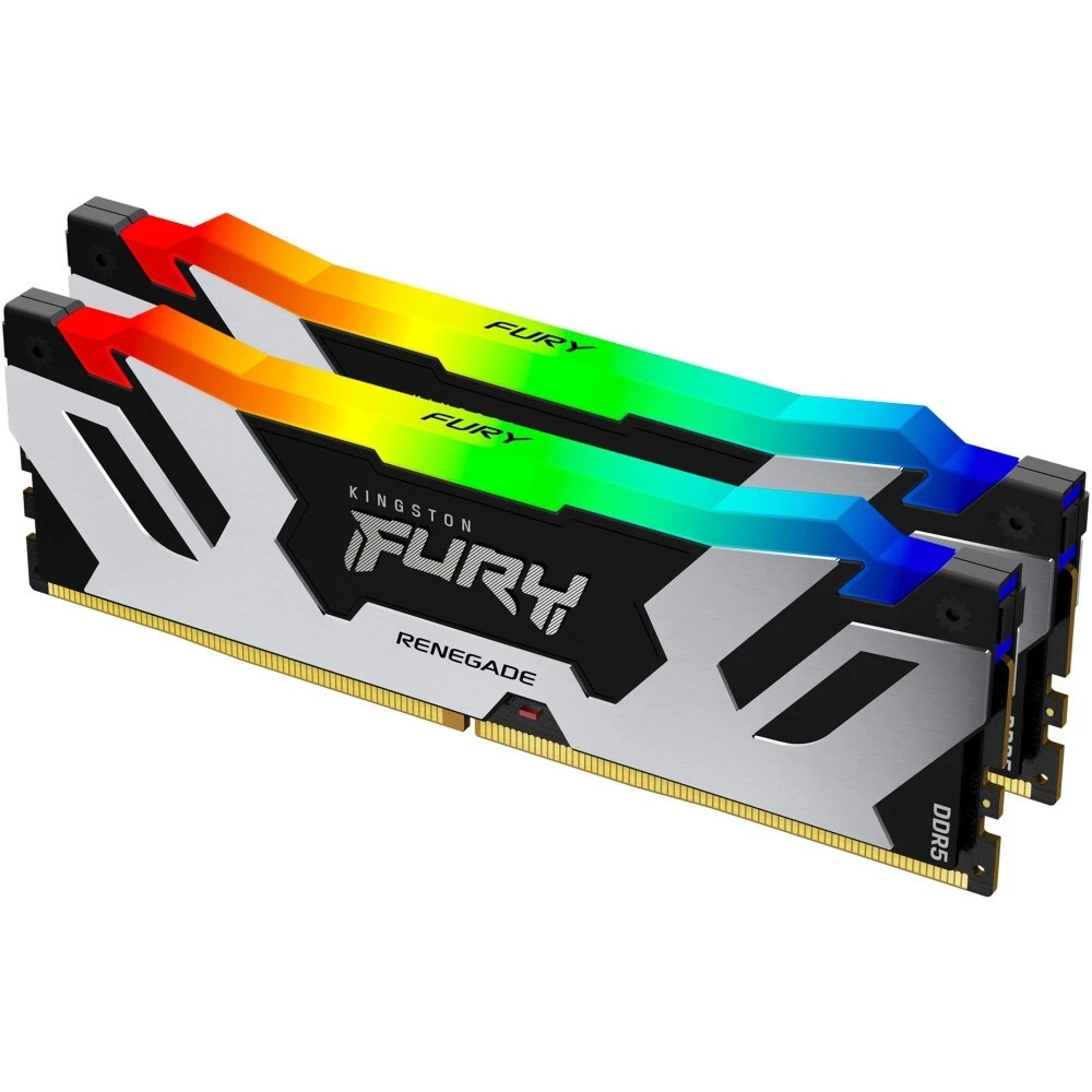 Модуль памяти 64Gb (2*32Gb) Kingston FURY Renegade RGB (KF564C32RSAK2-64)