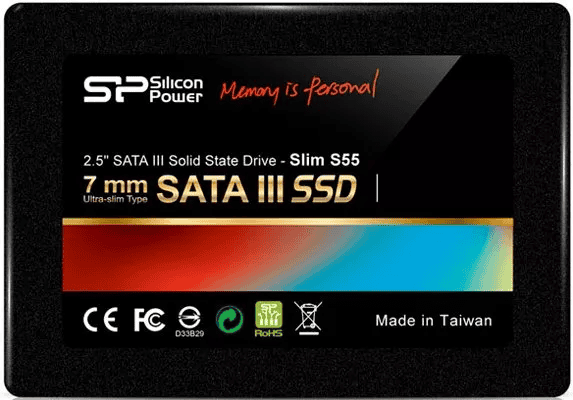 Жесткий диск SSD 120Gb Silicon Power Slim S55 (SP120GBSS3S55S25)