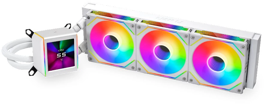 Система водяного охлаждения Lian Li Galahad II LCD SL-Infinity 360 White (G89.GA2ALCD36INW.00)