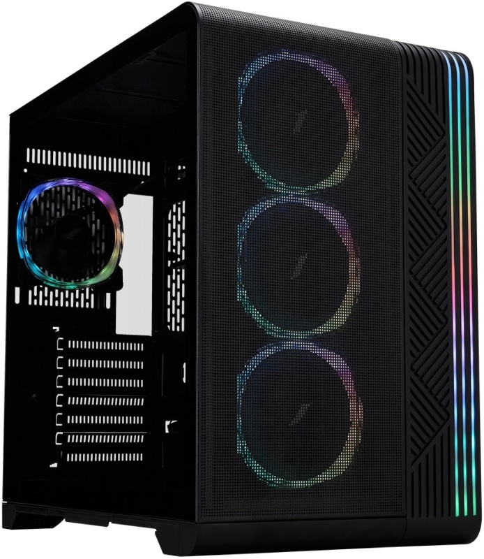 Корпус 1stPlayer VT7 ARGB (черный) (VT7-BK-4FS7)