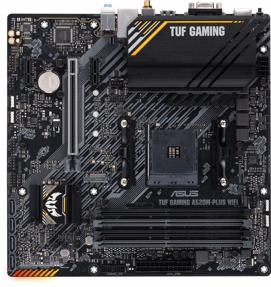 Материнская плата Asus TUF Gaming A520M-Plus WiFi