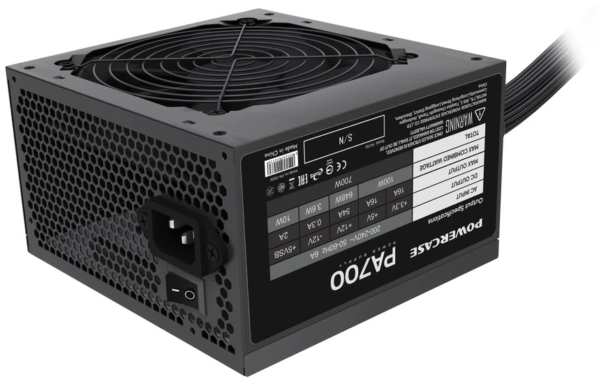 Блок питания 700W Powercase PA700 (PA-700SI)