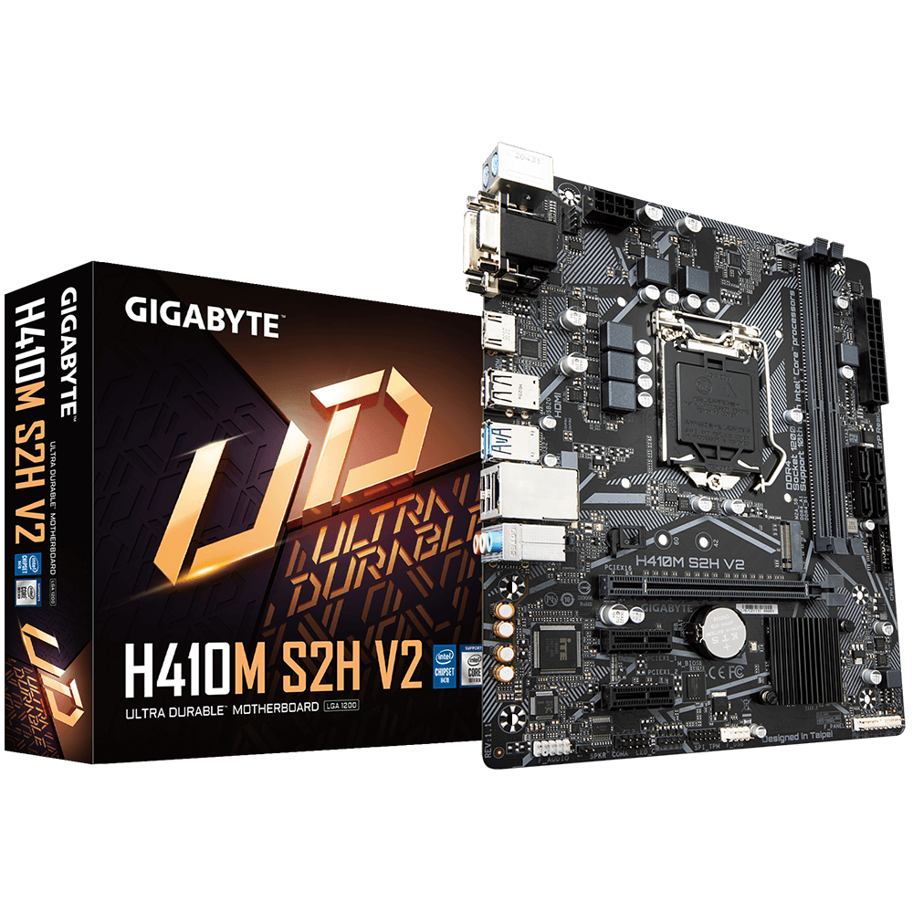 Материнская плата Gigabyte H410M S2H V2
