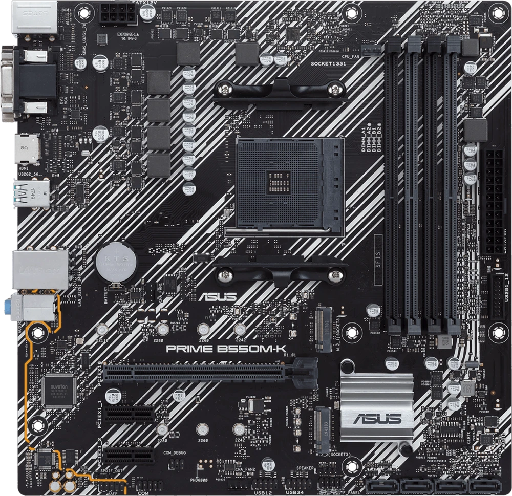 Материнская плата Asus PRIME B550M-K