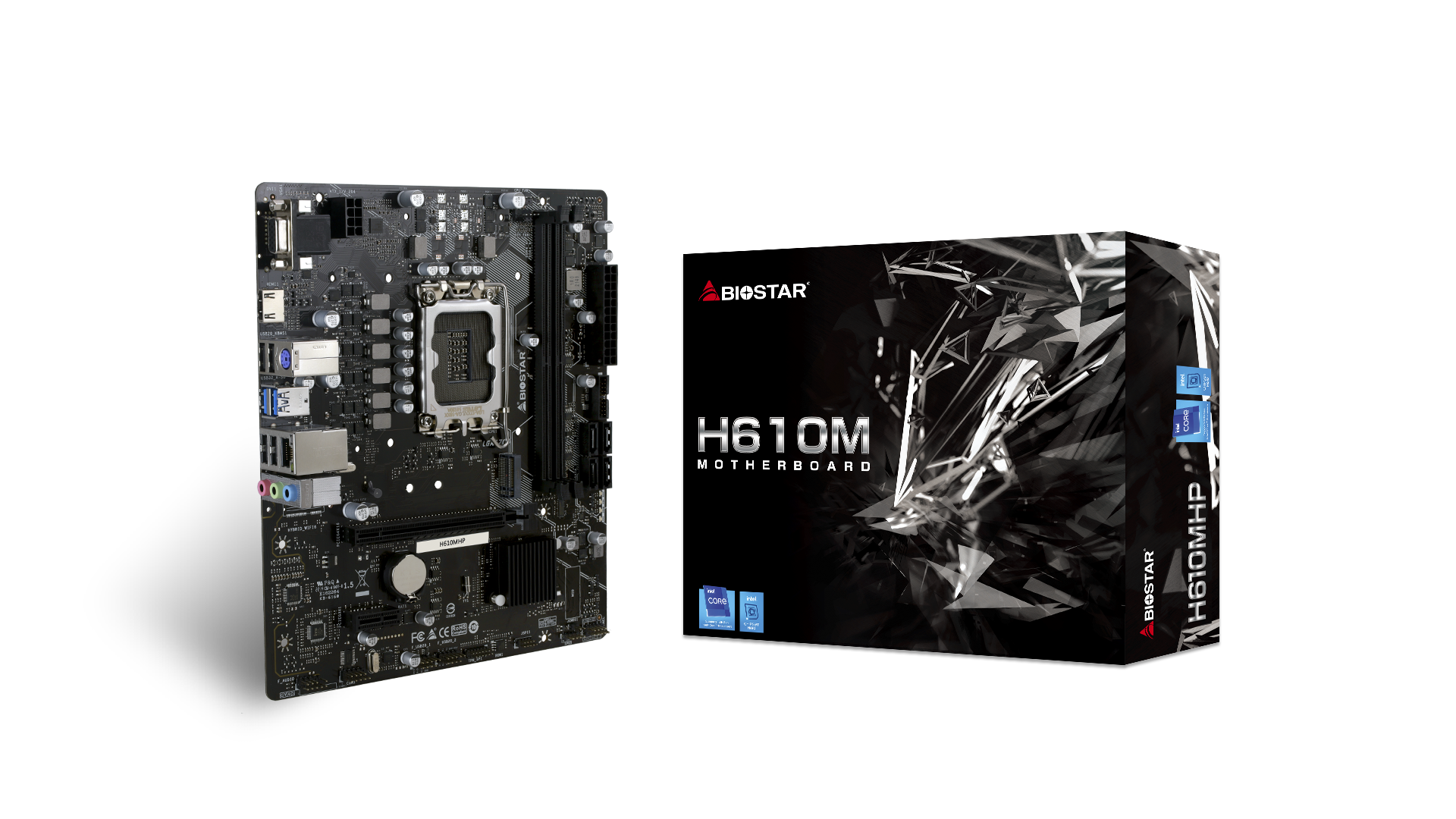 Материнская плата Biostar H610MHP