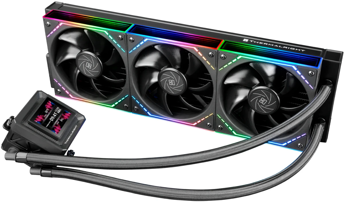 Система водяного охлаждения ThermalRight Frozen Warframe SE 360 Black ARGB V2 (TRFWSE360ABV2)