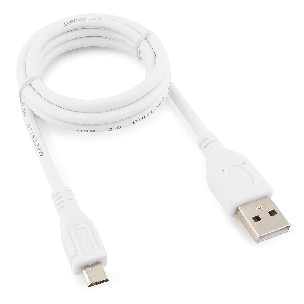 Кабель Cablexpert CCP-mUSB2-AMBM-W-1M