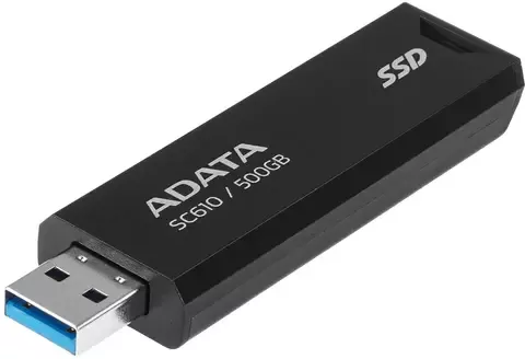 Внешний жесткий диск 500Gb A-DATA SC610 (SC610-500G-CBK/RD)