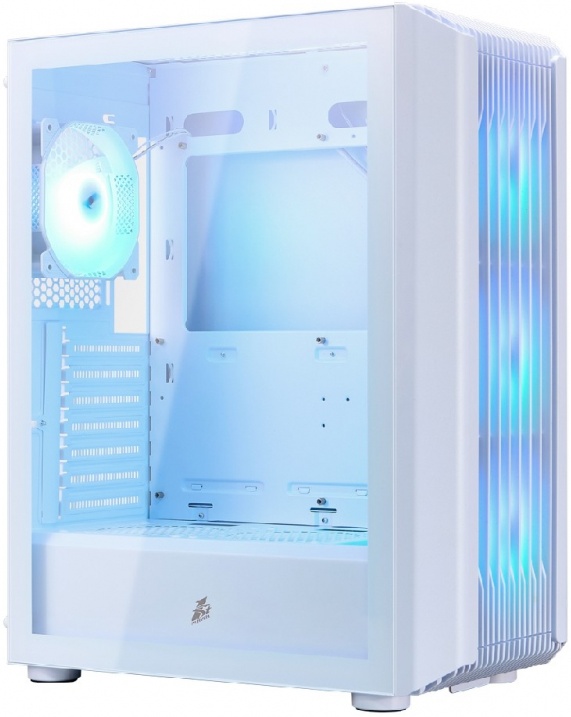 Корпус 1stPlayer Bullet Hunter H6 ARGB (белый) (H6-WH-4F7-W)