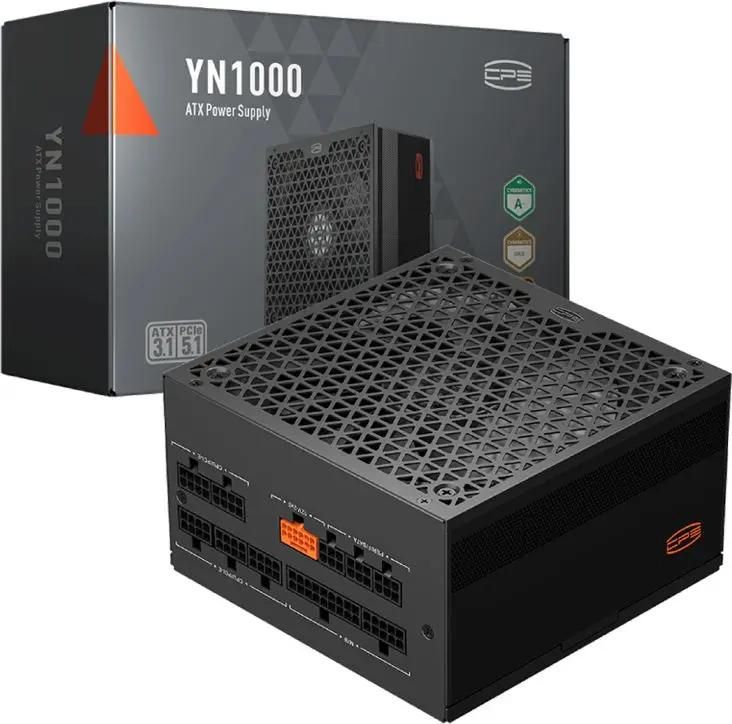 Блок питания 1000W PCCooler YN1000 (P5-YN1000-G1FFBK1-EU)