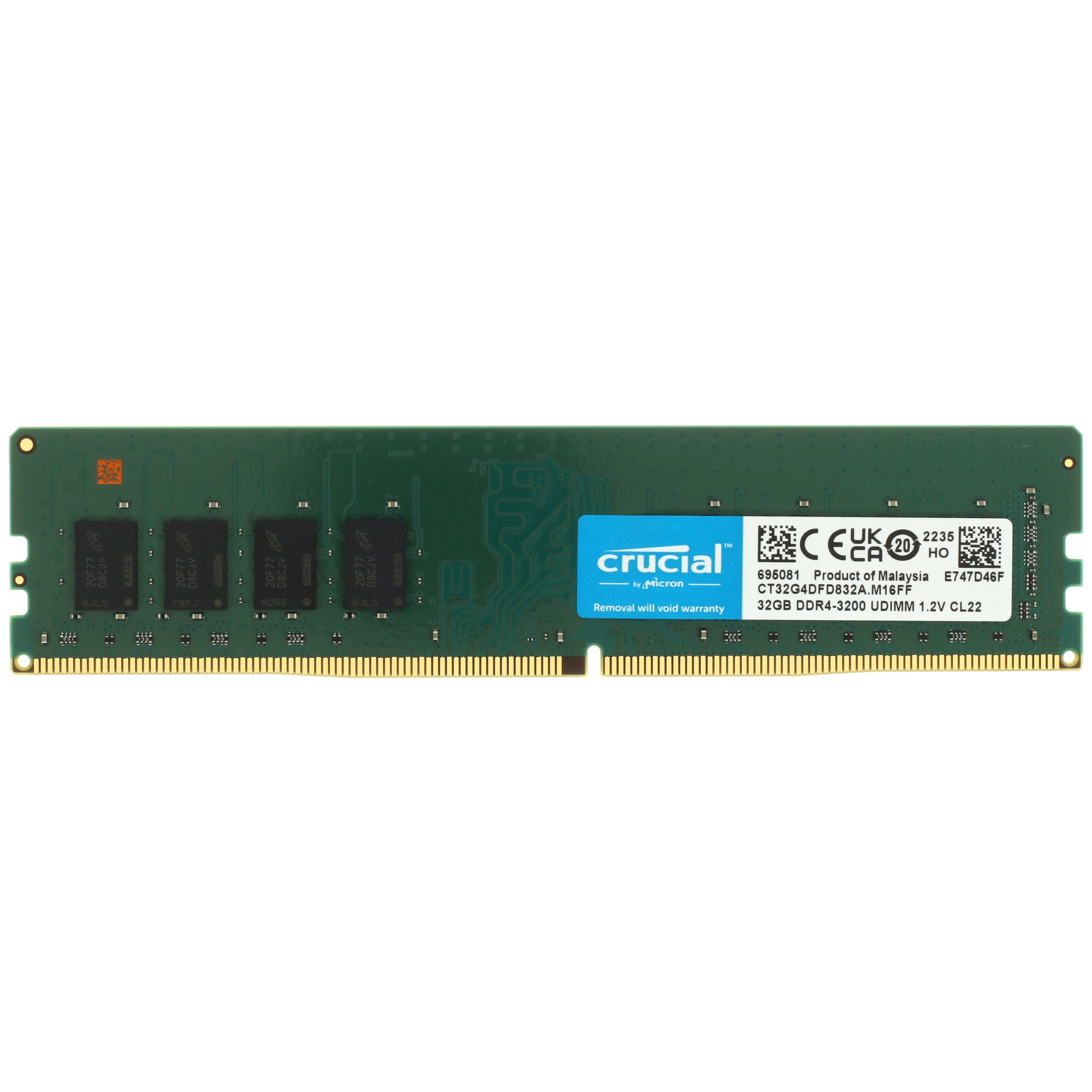 Модуль памяти 32Gb Crucial CT32G4DFD832A