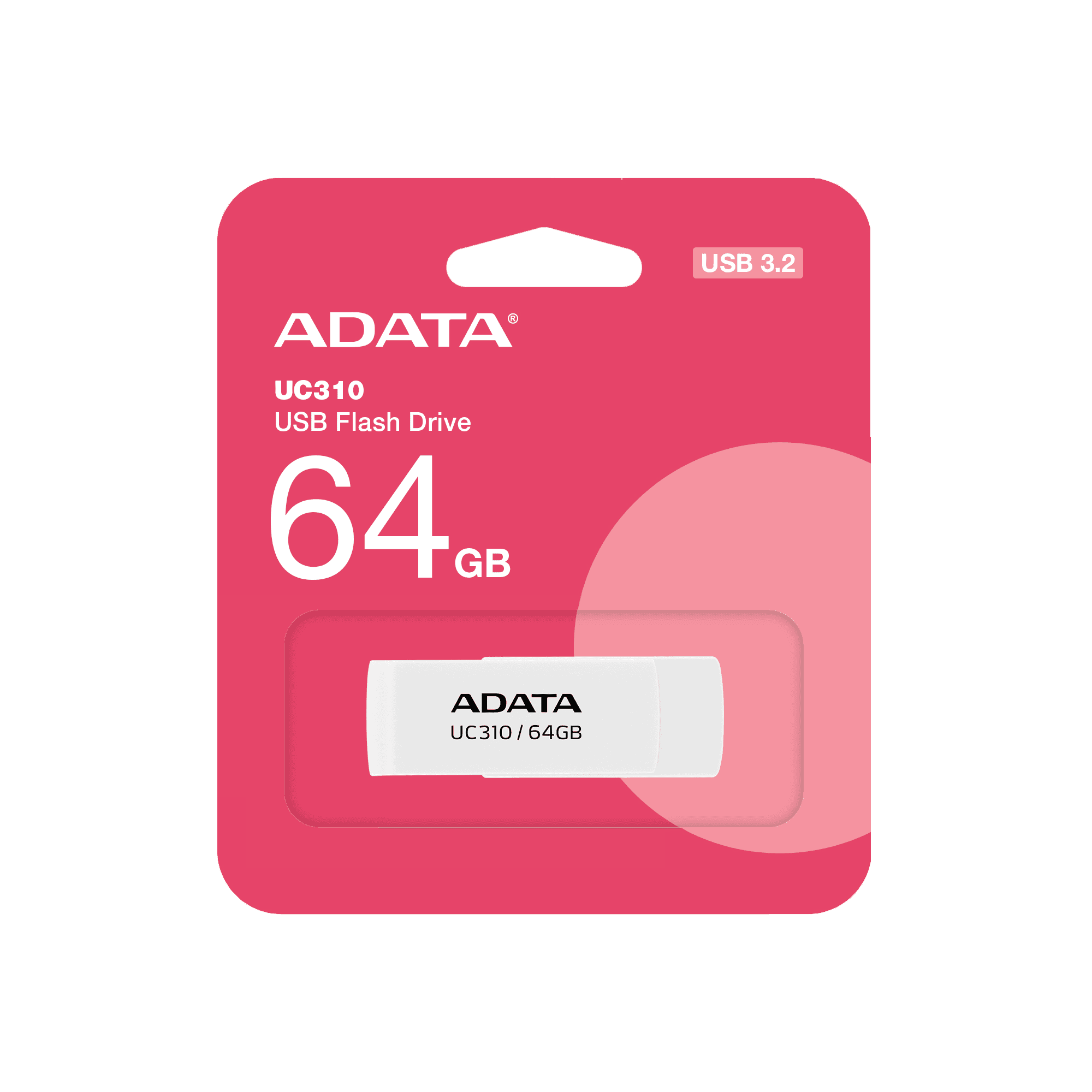Usb flash disk 64Gb A-DATA UC310 (UC310-64G-RWH)