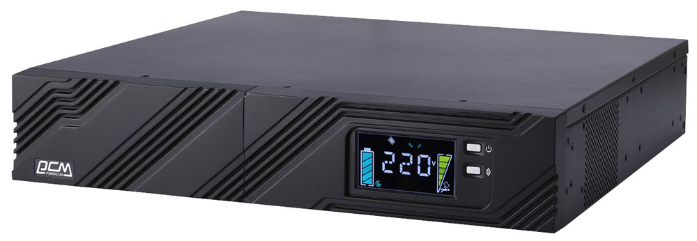 Источник бесперебойного питания 1500VA PowerCom Smart King Pro+ (SPR-1500 LCD)