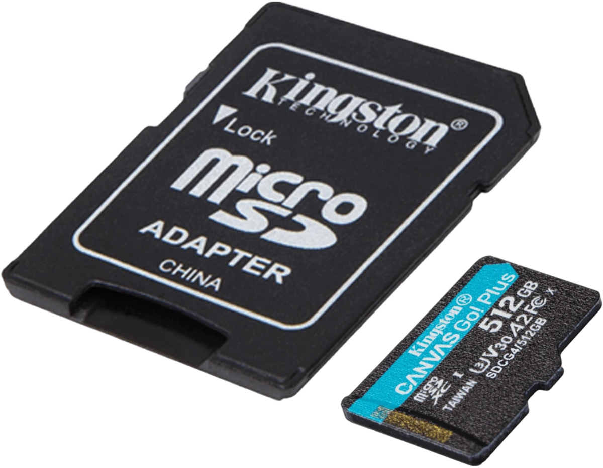 Карта памяти 512Gb Kingston Canvas Go! (SDCG4/512GB)