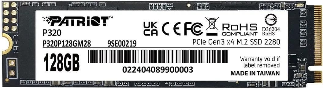 Жесткий диск SSD 128Gb Patriot P320 (P320P128GM28)