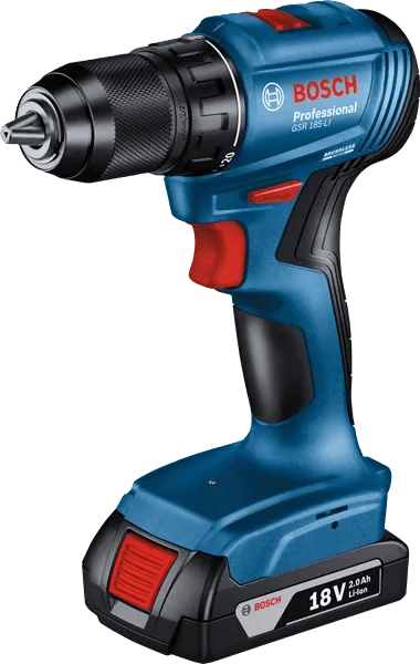Шуруповерт BOSCH GSR 185-LI Professional (с 1-им АКБ, сумка)