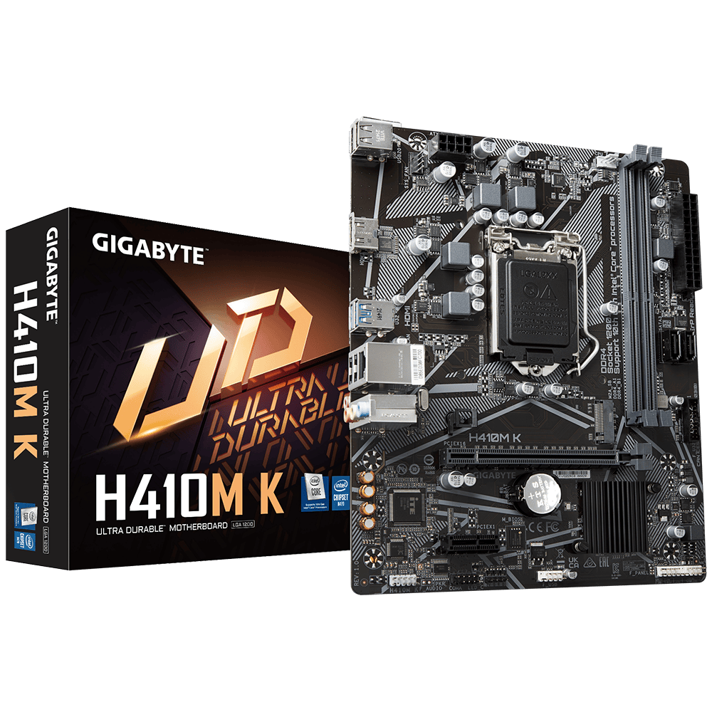 Материнская плата Gigabyte H410M K