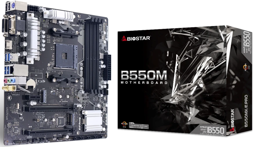 Материнская плата Biostar B550MX/E PRO