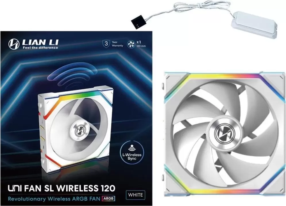 Вентилятор Lian Li Uni Fan SL 120 Wireless (G99.12SL1W1W.R0)