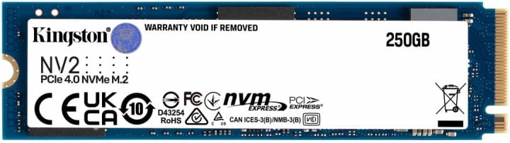 Жесткий диск SSD 250Gb Kingston SNV2S/250G