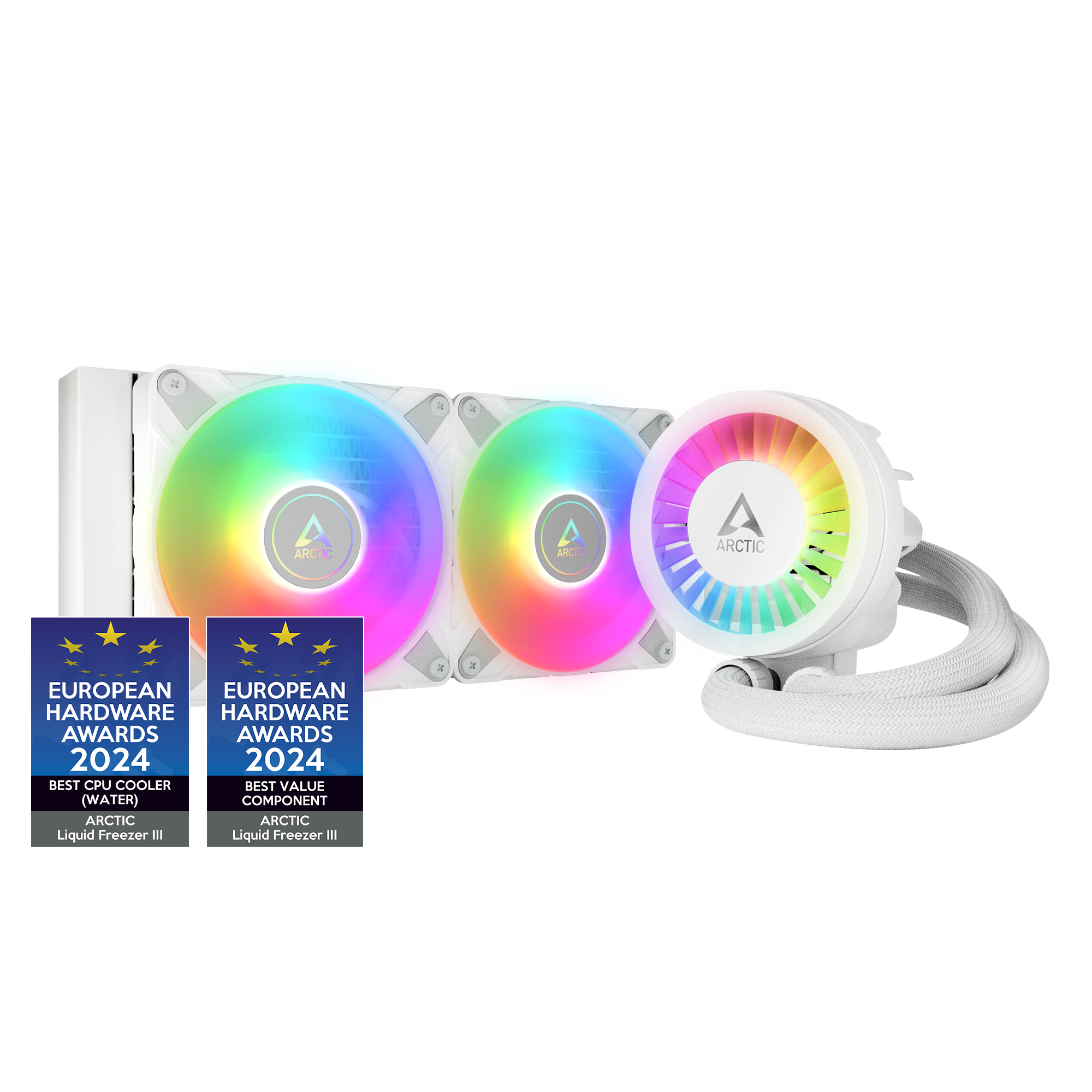 Система водяного охлаждения Arctic Cooling Liquid Freezer III 240 ARGB White (ACFRE00150A)
