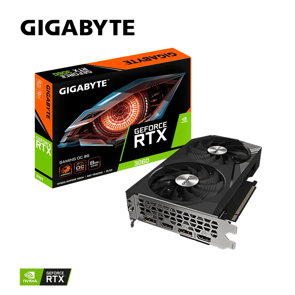 Видеокарта Gigabyte RTX 3060 GV-N3060GAMING OC-8GD rev2.0