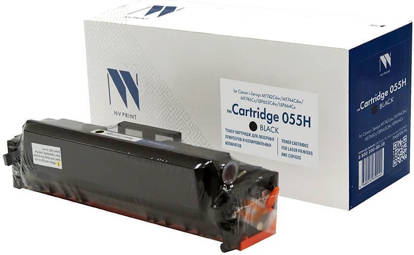 Картридж NV Print NV-055HBk Black