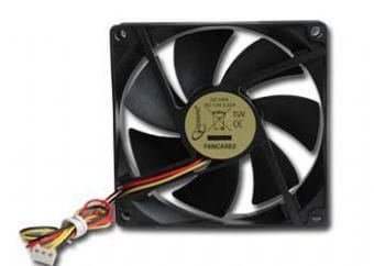 Вентилятор Gembird FANCASE2 (92мм, 2800 об/мин, 3 pin)