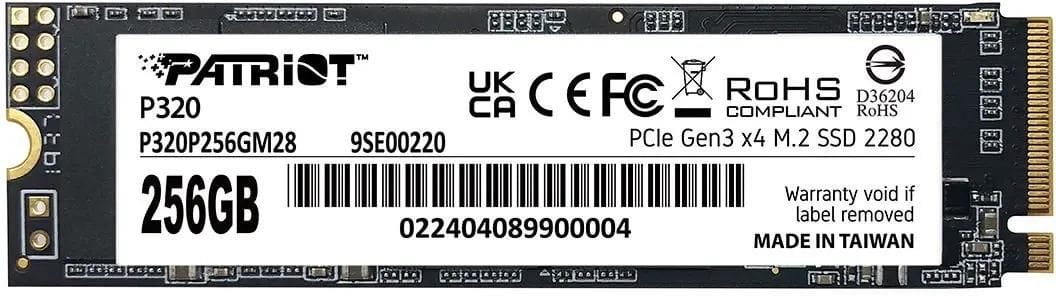 Жесткий диск SSD 256Gb Patriot P320 (P320P256GM28)
