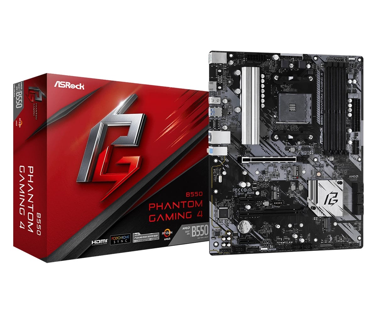 Материнская плата ASRock B550 PHANTOM GAMING 4