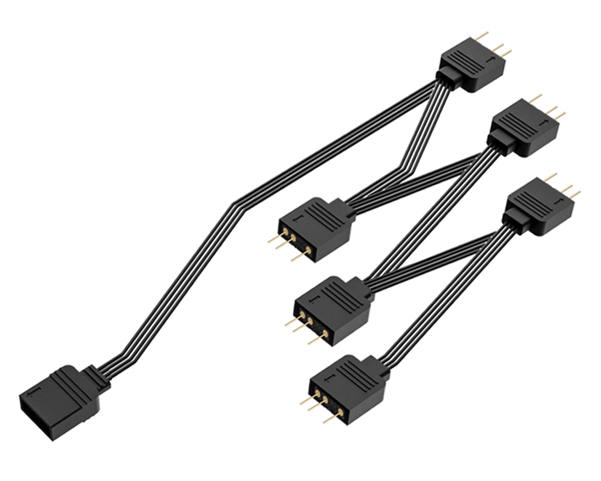 Разветвитель ID-Cooling FS-06 ARGB (1 to 6x3-pin 5V ARGB LED)
