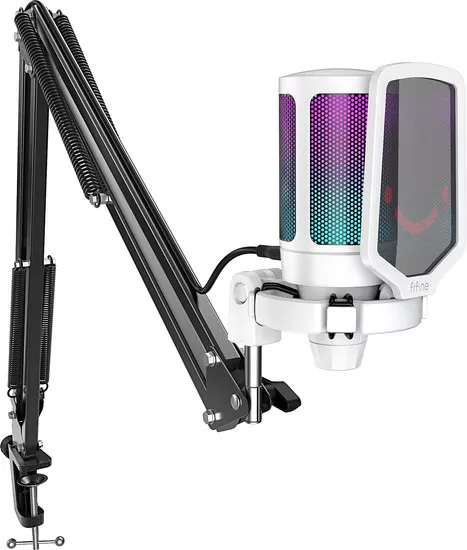 Микрофон FIFINE A6T (белый)