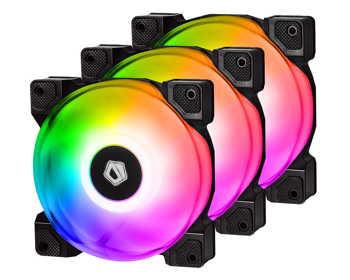 Набор вентиляторов ID-Cooling DF-12025-ARGB-TRIO