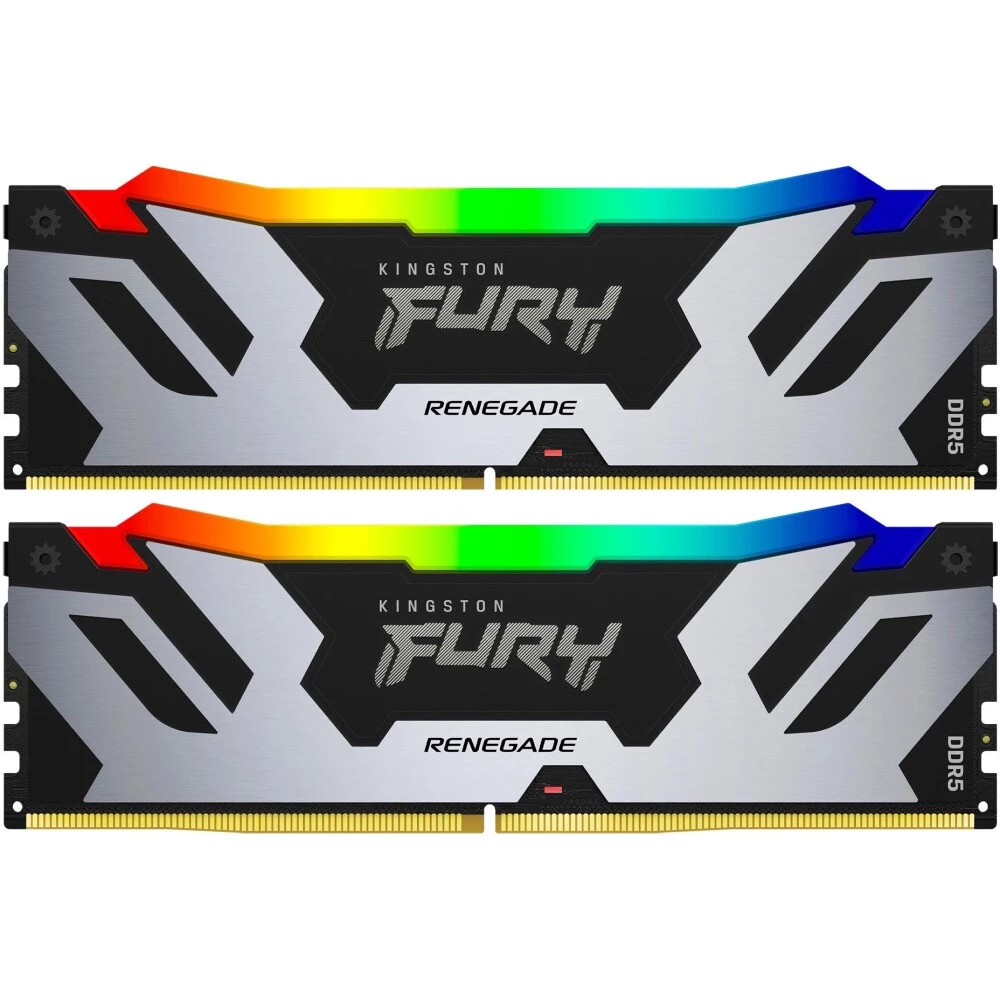 Модуль памяти 32Gb Kingston Fury Renegade RGB (KF576C38RSAK2-32)