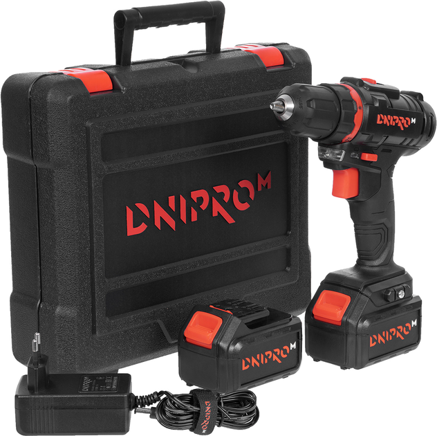 Аккумуляторный шуруповерт Dnipro-M CD-182 (80992000)