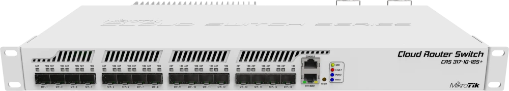 Коммутатор Mikrotik CRS317-1G-16S+RM