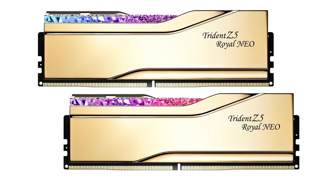 Модуль памяти 64Gb (2*32Gb) G.Skill Trident Z5 Royal Neo (F5-6000J2636H32GX2-TR5NG)